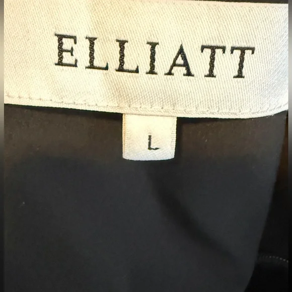 Elliatt Black Jillian Mini Dress with Floral Flowers Accent Large Retail $250 - Picture 7 of 9